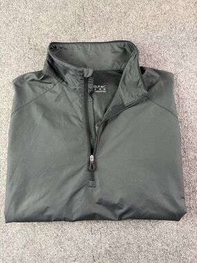 NikeGolf Fit Storm Mens 1/4 Zip Lightweight Vented Golf Best Size M Black